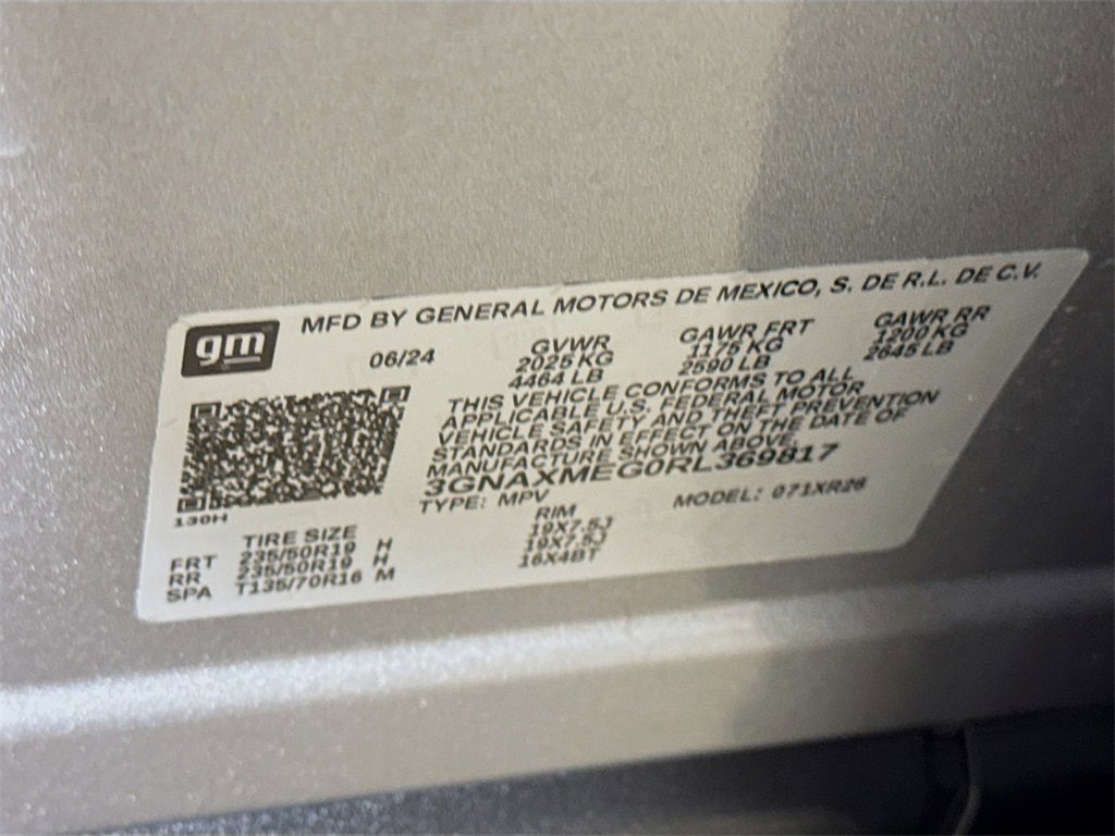 Certified 2024 Chevrolet Equinox RS image 29