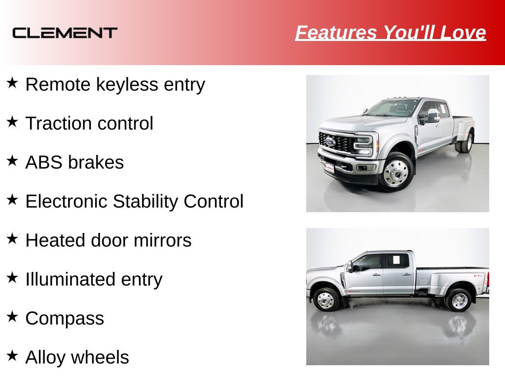 Used 2024 Ford F450 Platinum w/ FX4 Off-Road Package AWD/4WD image 10