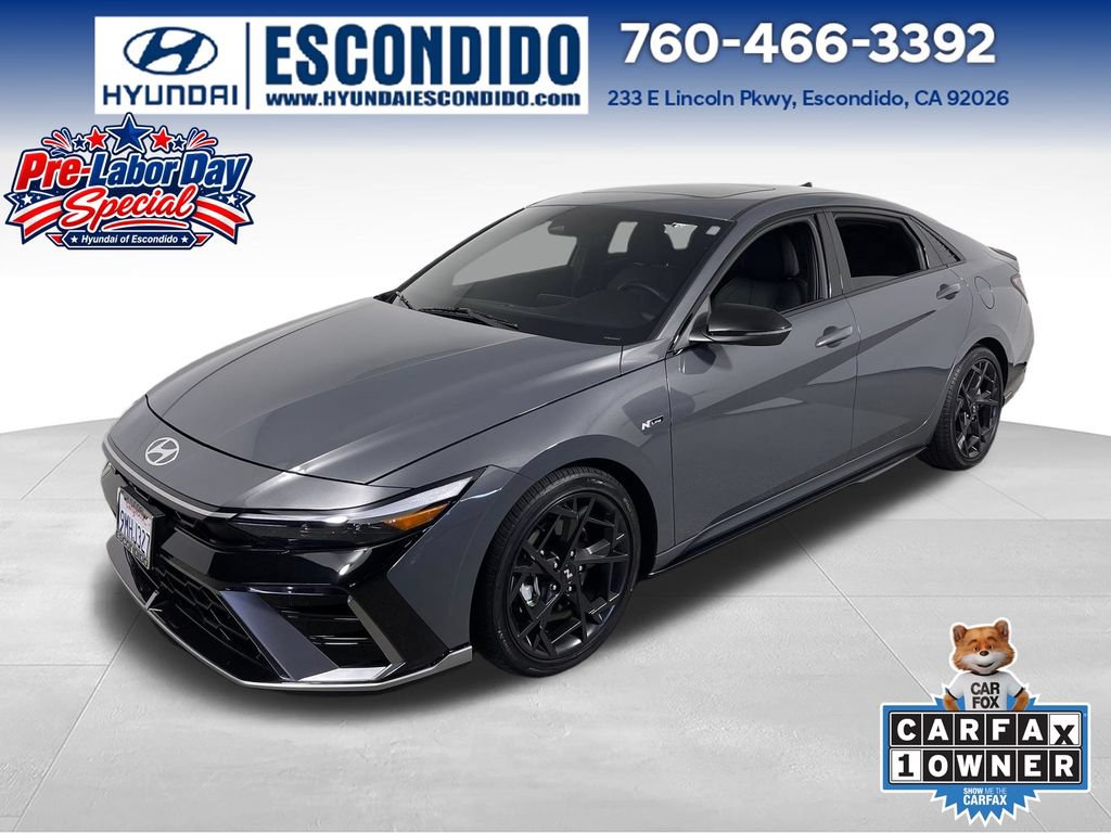 Certified 2024 Hyundai Elantra N Line