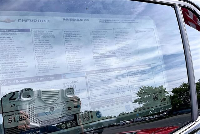 New 2026 Chevrolet Equinox RS w/ Convenience Package III FWD image 13