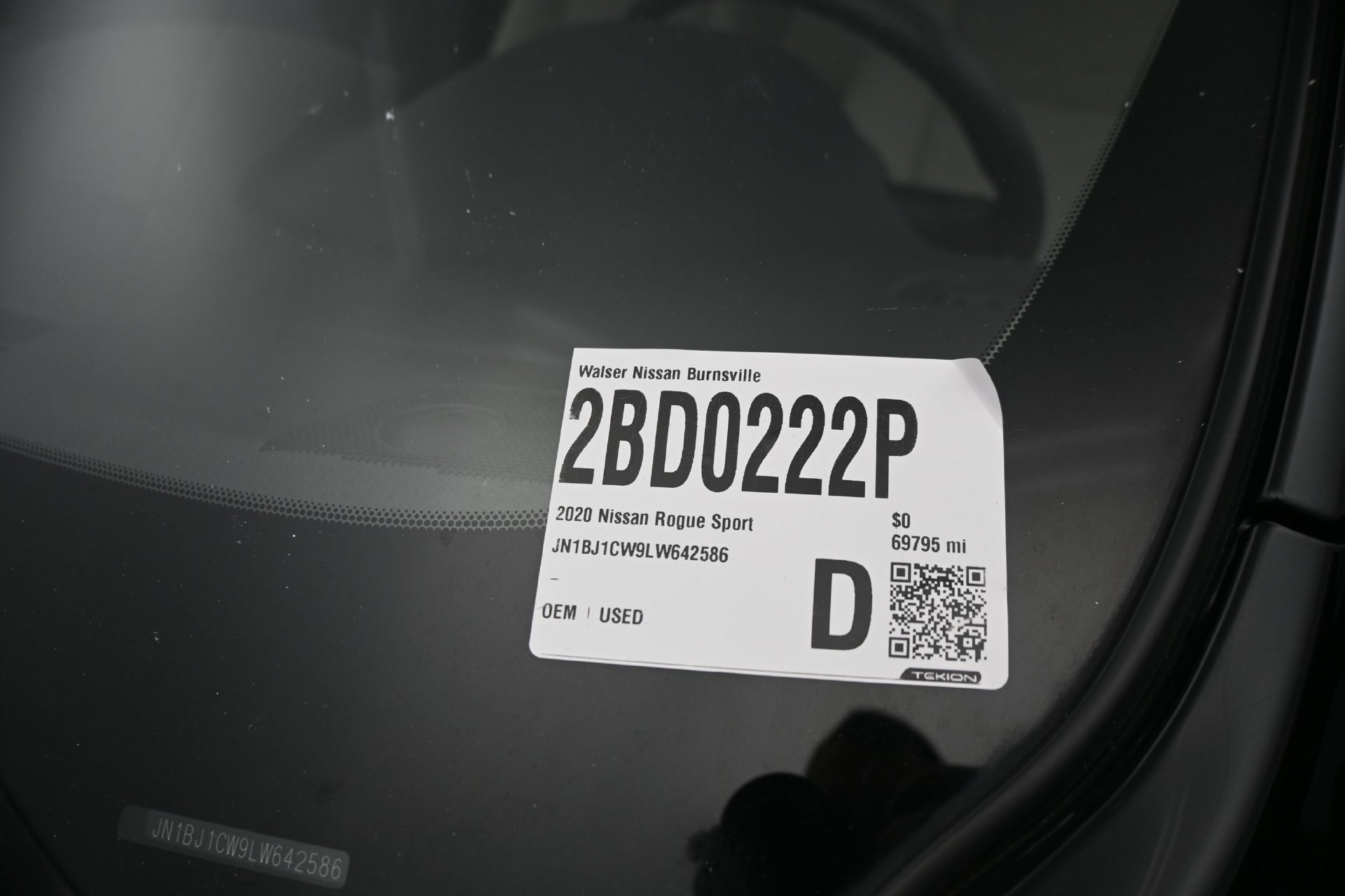 Used 2020 Nissan Rogue Sport SV AWD/4WD image 27
