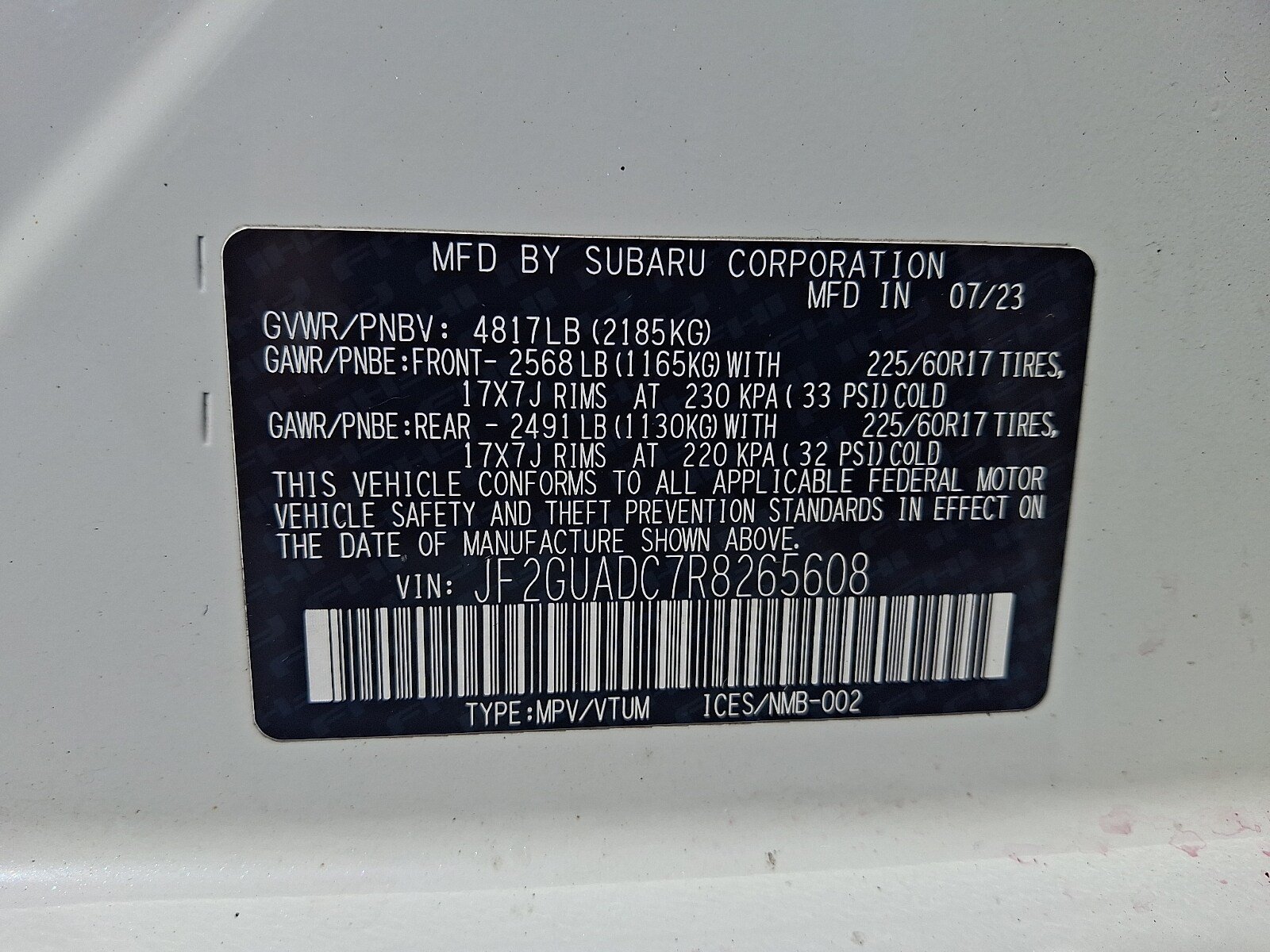 Certified 2024 Subaru Crosstrek 2.0i Premium AWD/4WD image 27