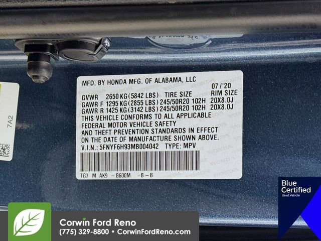 Used 2021 Honda Pilot Touring image 37