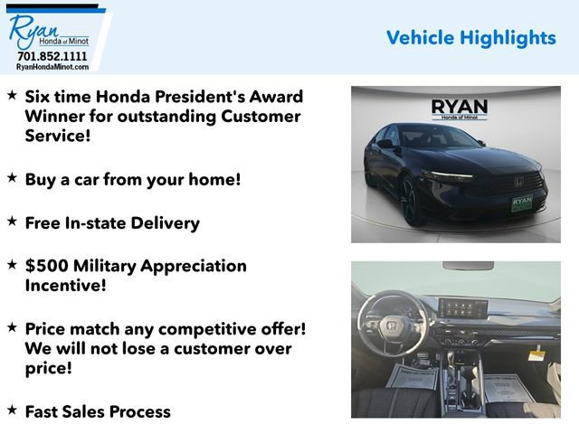 New 2025 Honda Accord Sport image 2