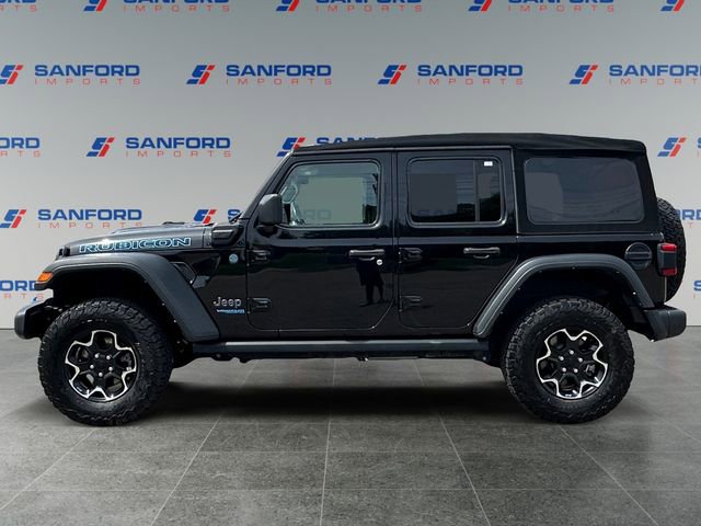 Used 2021 Jeep Wrangler Unlimited Rubicon 4xe w/ Cold Weather Group AWD/4WD image 2
