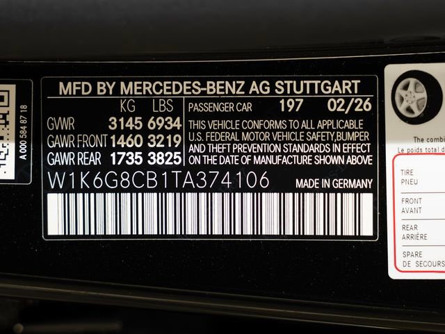New 2026 Mercedes-Benz S 63 AMG S image 23