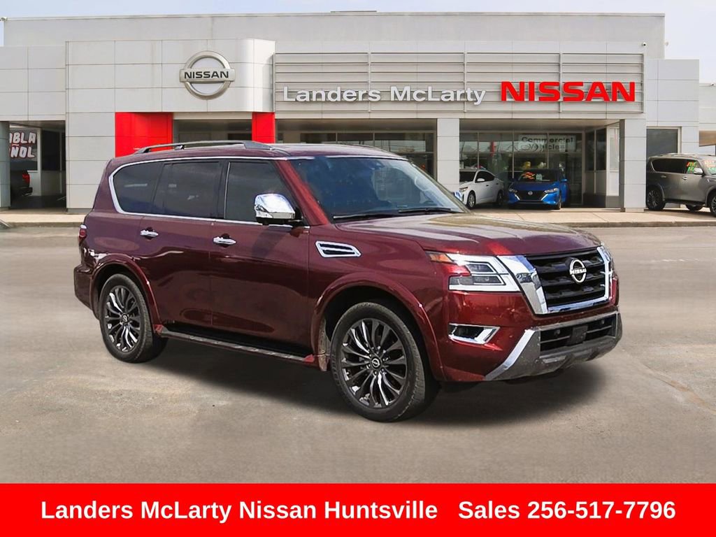 Used 2023 Nissan Armada Platinum w/ Captain's Chairs Package