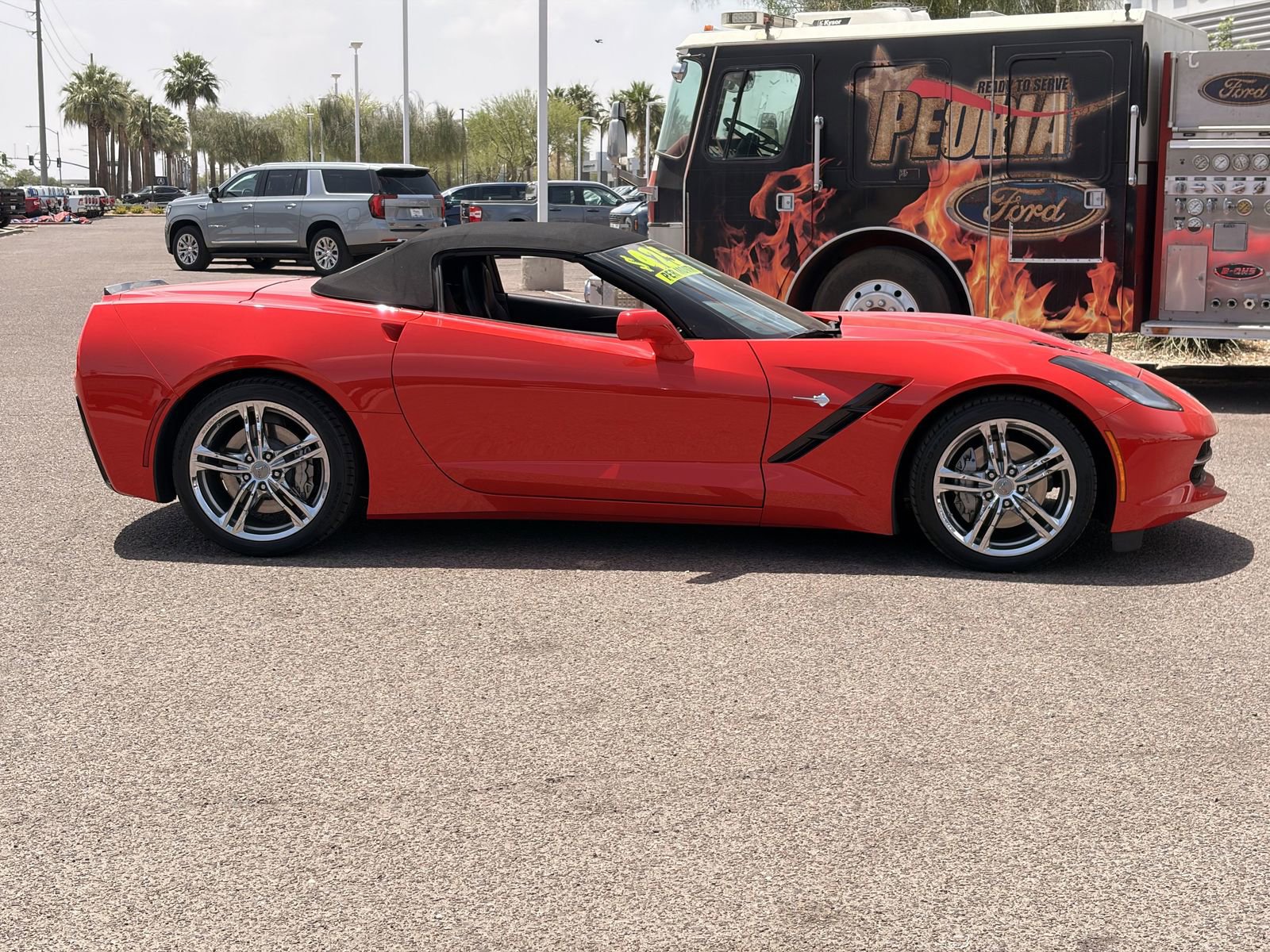 Used 2017 Chevrolet Corvette Stingray Convertible w/ Battery Protection Package RWD image 6