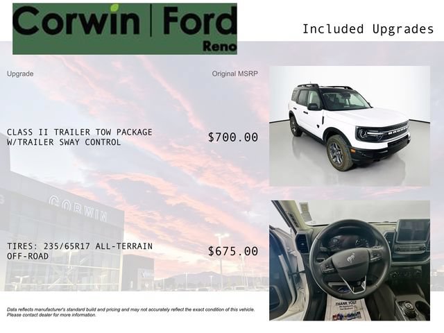 Certified 2024 Ford Bronco Sport Badlands AWD/4WD image 3