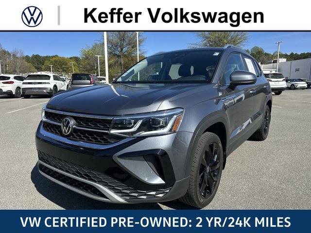 Certified 2022 Volkswagen Taos SEL w/ Panoramic Sunroof Package