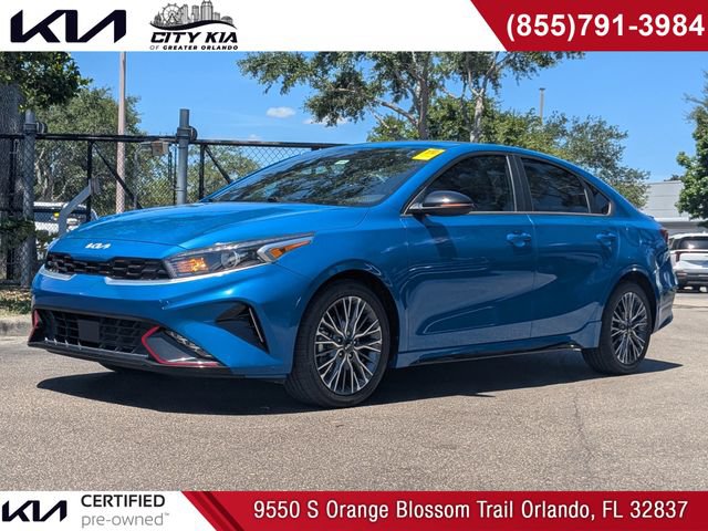 Certified 2023 Kia Forte GT-Line w/ GT-Line Technology Package FWD image 1