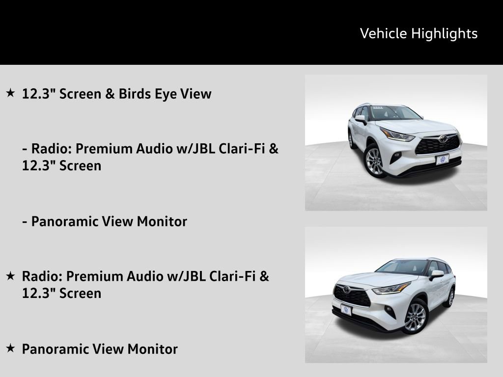 Used 2022 Toyota Highlander Limited AWD/4WD image 20