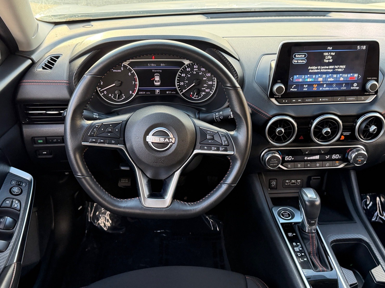 Certified 2024 Nissan Sentra SR FWD image 12