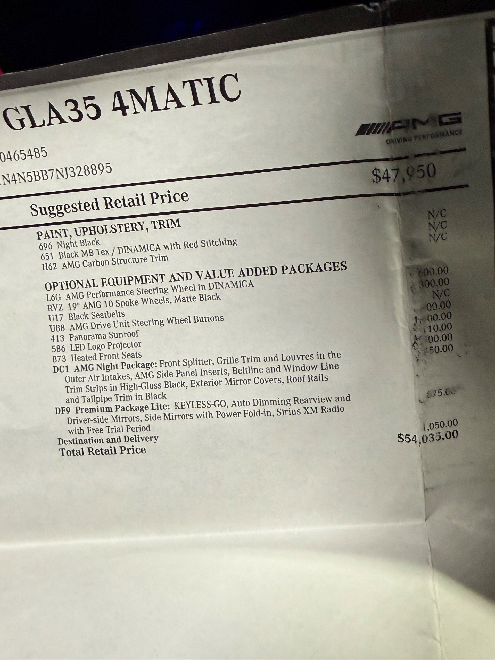 Used 2022 Mercedes-Benz GLA 35 AMG 4MATIC w/ Premium Package Lite image 72