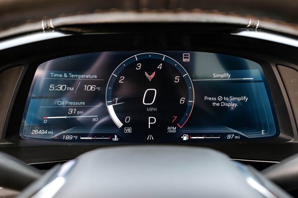 Used 2023 Chevrolet Corvette Stingray Preferred Cpe w/ Z51 Performance Package RWD image 16