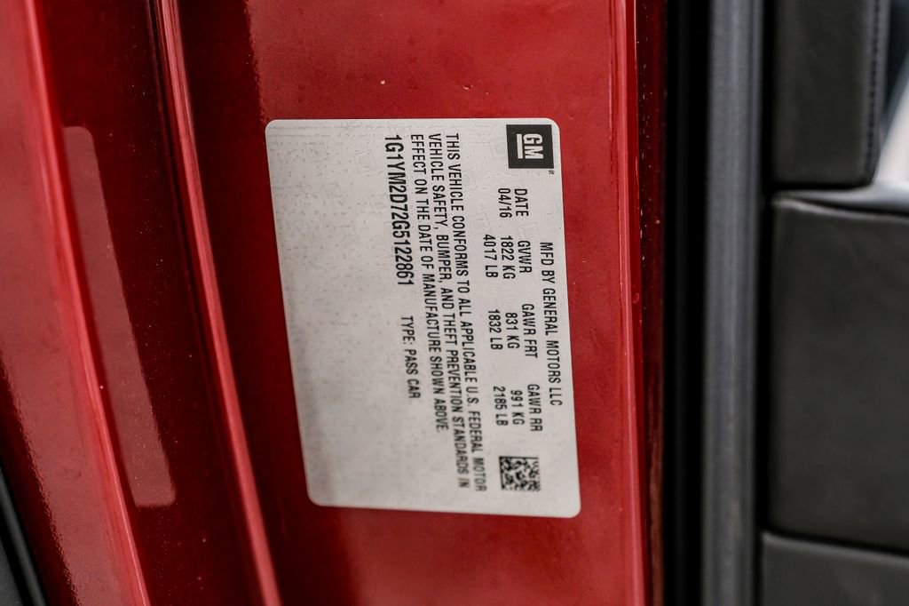 Used 2016 Chevrolet Corvette Stingray Coupe w/ 3LT Preferred Equipment Group image 42