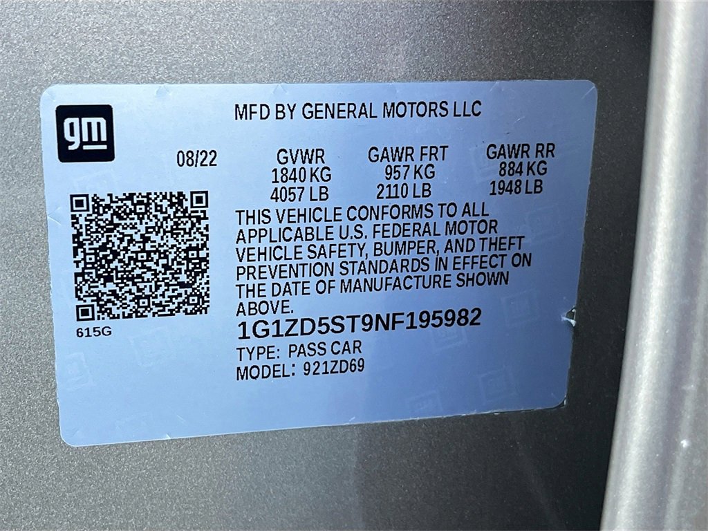 Used 2022 Chevrolet Malibu LT image 34