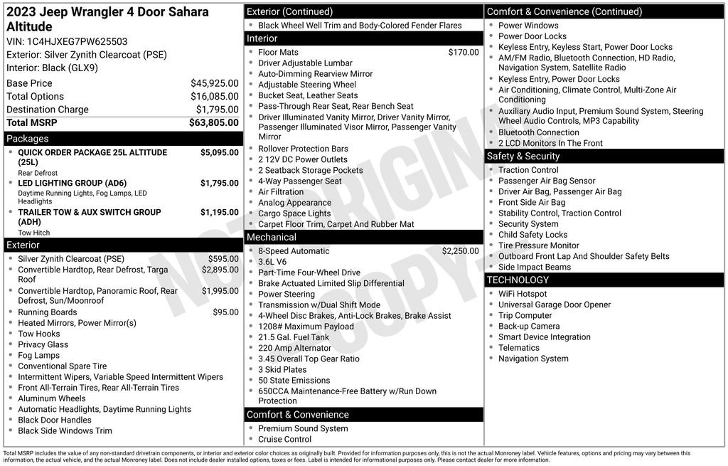 Used 2023 Jeep Wrangler Altitude image 4