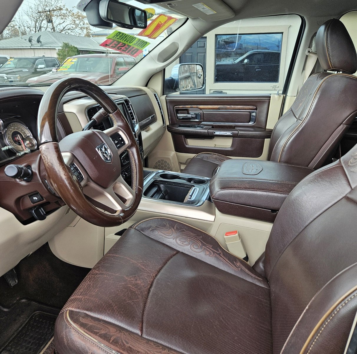 Used 2017 RAM 3500 Laramie Longhorn w/ Cold Weather Group image 11