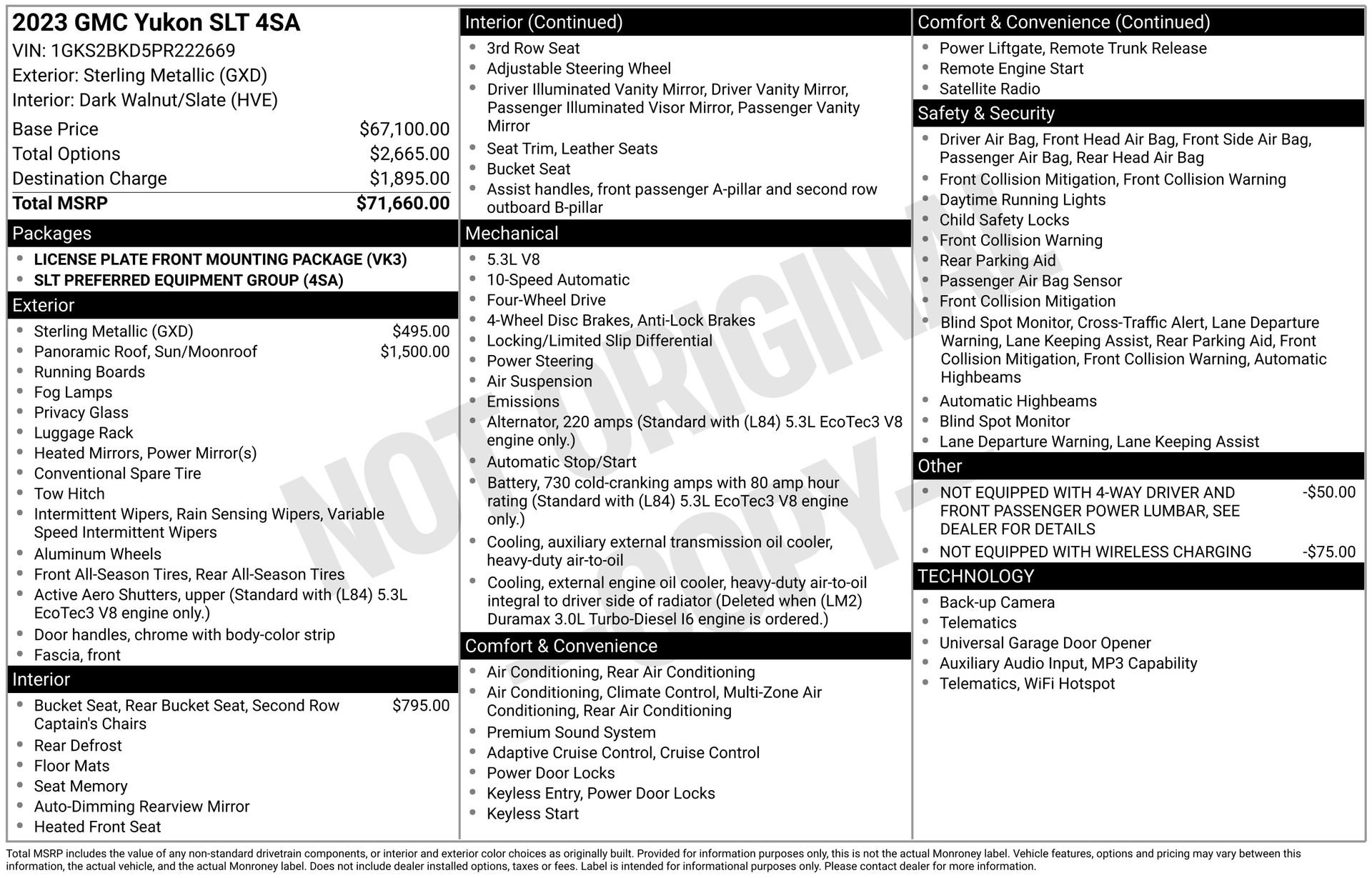 Used 2023 GMC Yukon SLT image 31