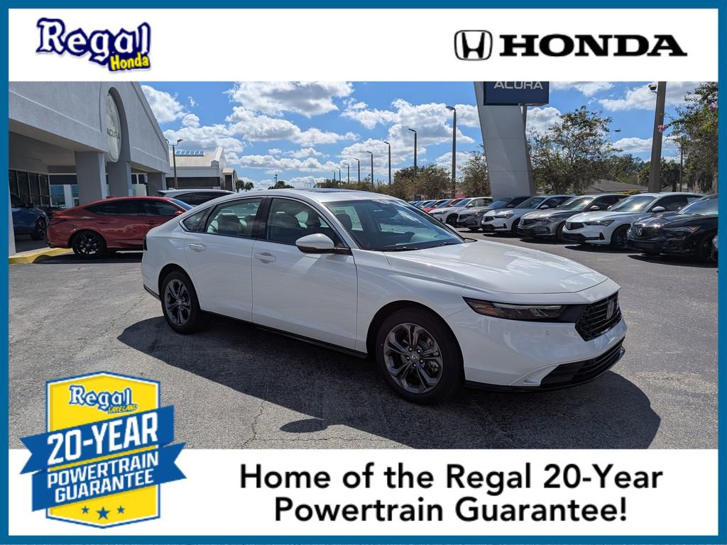 New 2025 Honda Accord EX-L