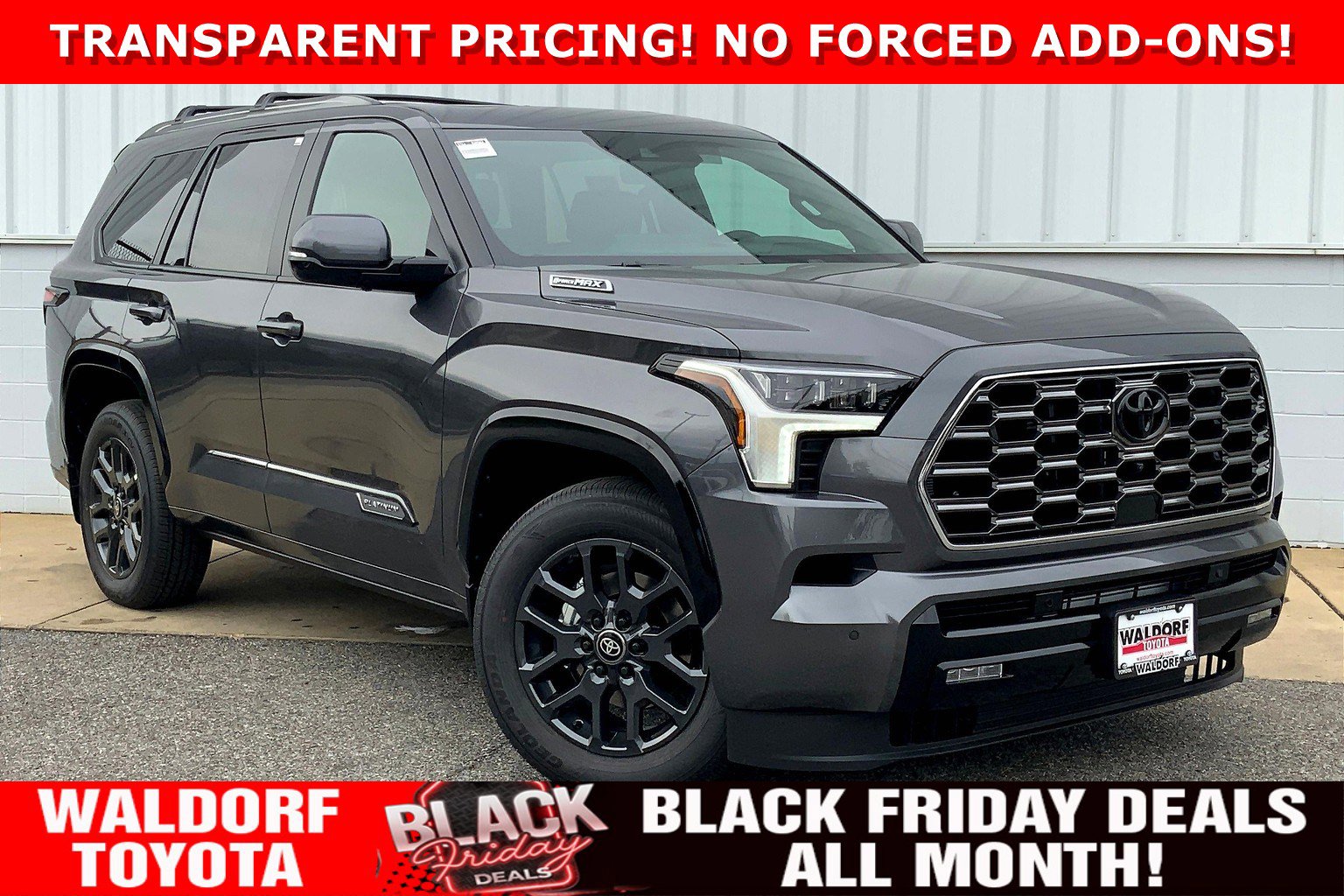 New 2026 Toyota Sequoia Platinum