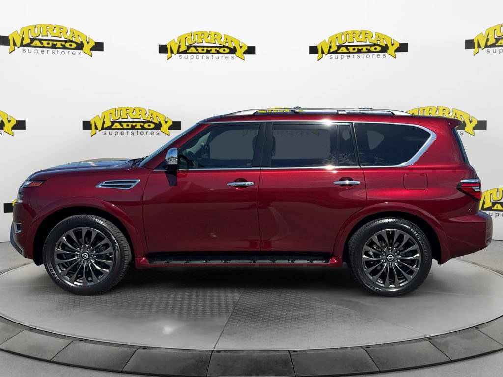 Used 2023 Nissan Armada Platinum w/ Captain's Chairs Package RWD image 2