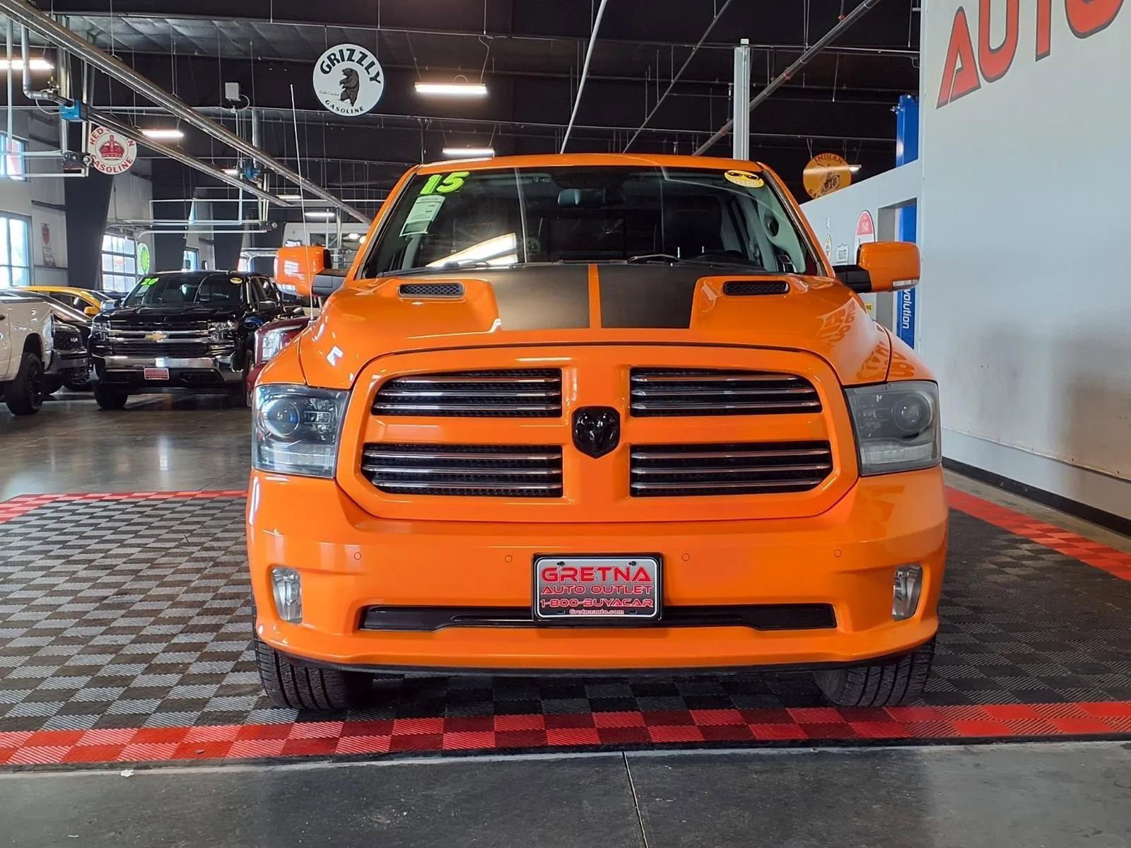 Used 2015 RAM 1500 Sport w/ Ignition Orange Sport Package image 2