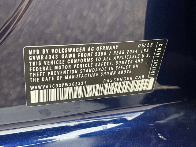 Used 2023 Volkswagen GTI Autobahn FWD image 20