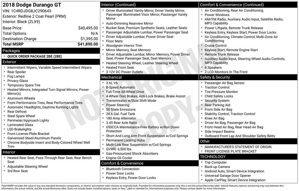 Used 2018 Dodge Durango GT image 35