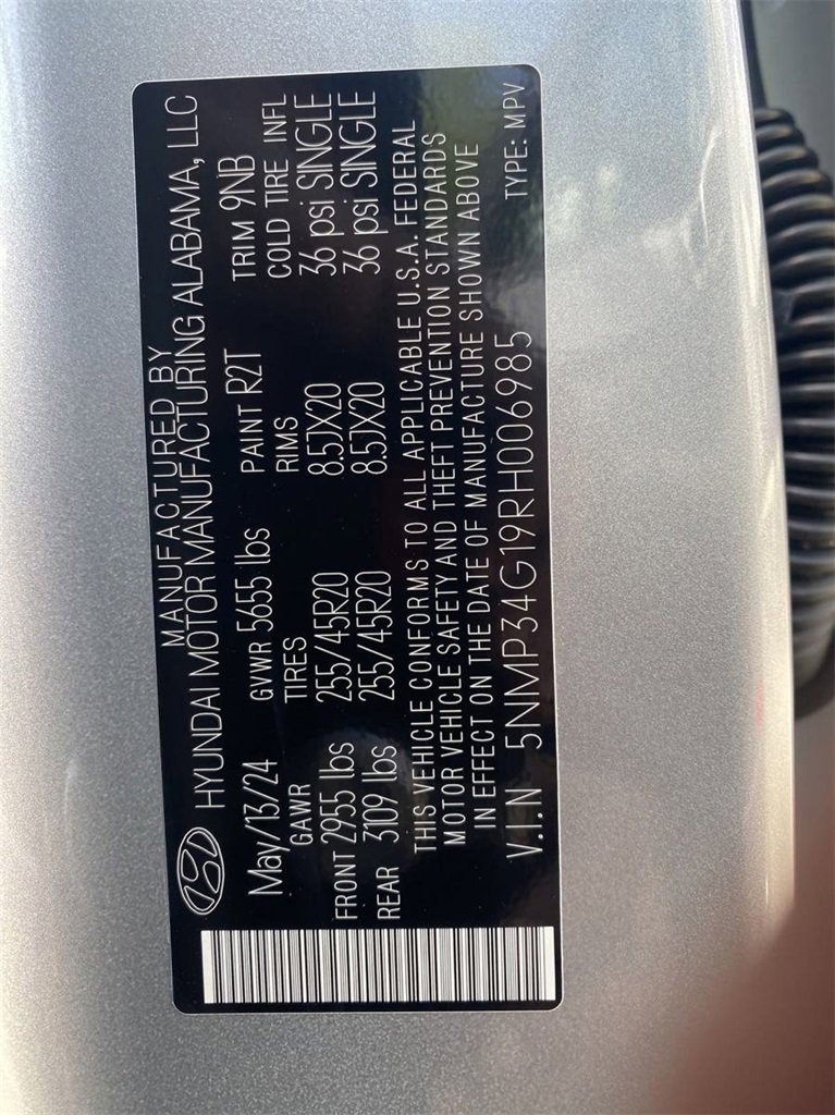 New 2024 Hyundai Santa Fe Calligraphy image 33