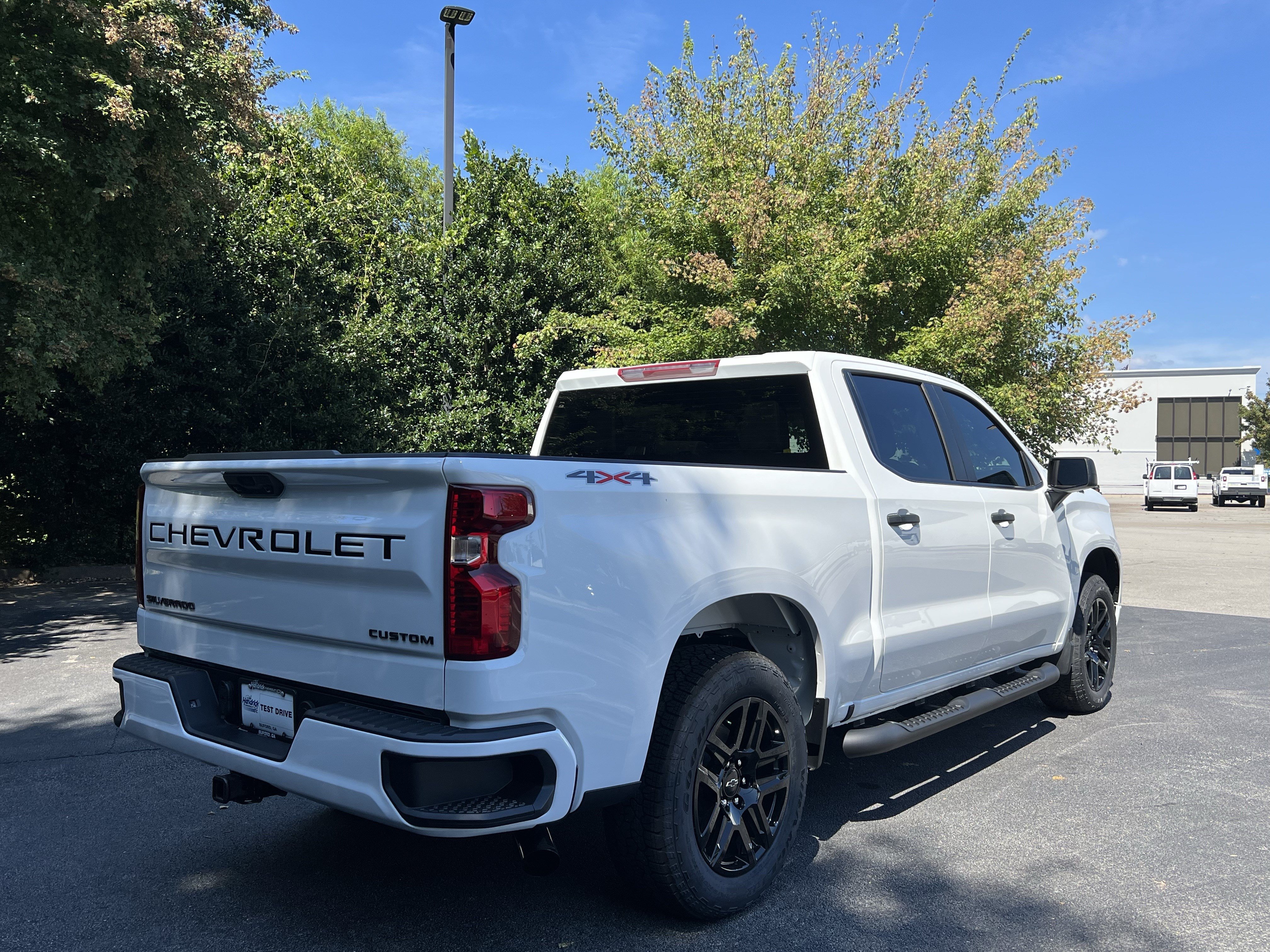 New 2026 Chevrolet Silverado 1500 Custom w/ Turbomax Blackout Package AWD/4WD image 9