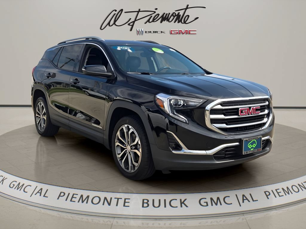 Certified 2021 GMC Terrain SLT w/ Infotainment Package II AWD/4WD image 1