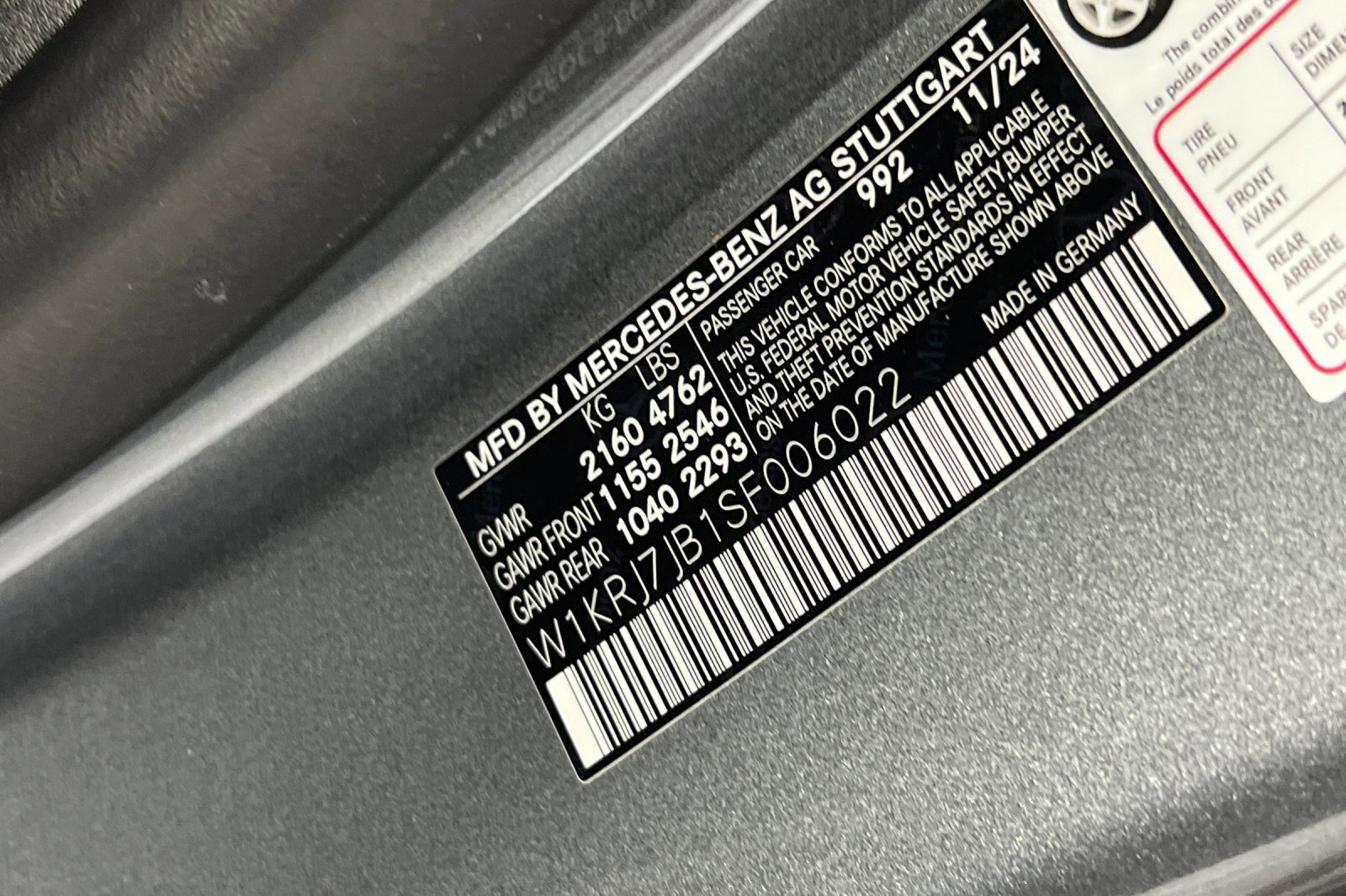 Certified 2025 Mercedes-Benz AMG GT 63 image 17