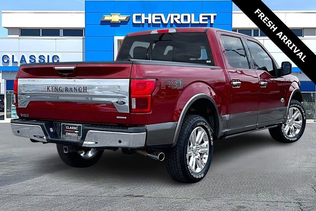 Used 2018 Ford F150 King Ranch w/ Equipment Group 601A Luxury image 5