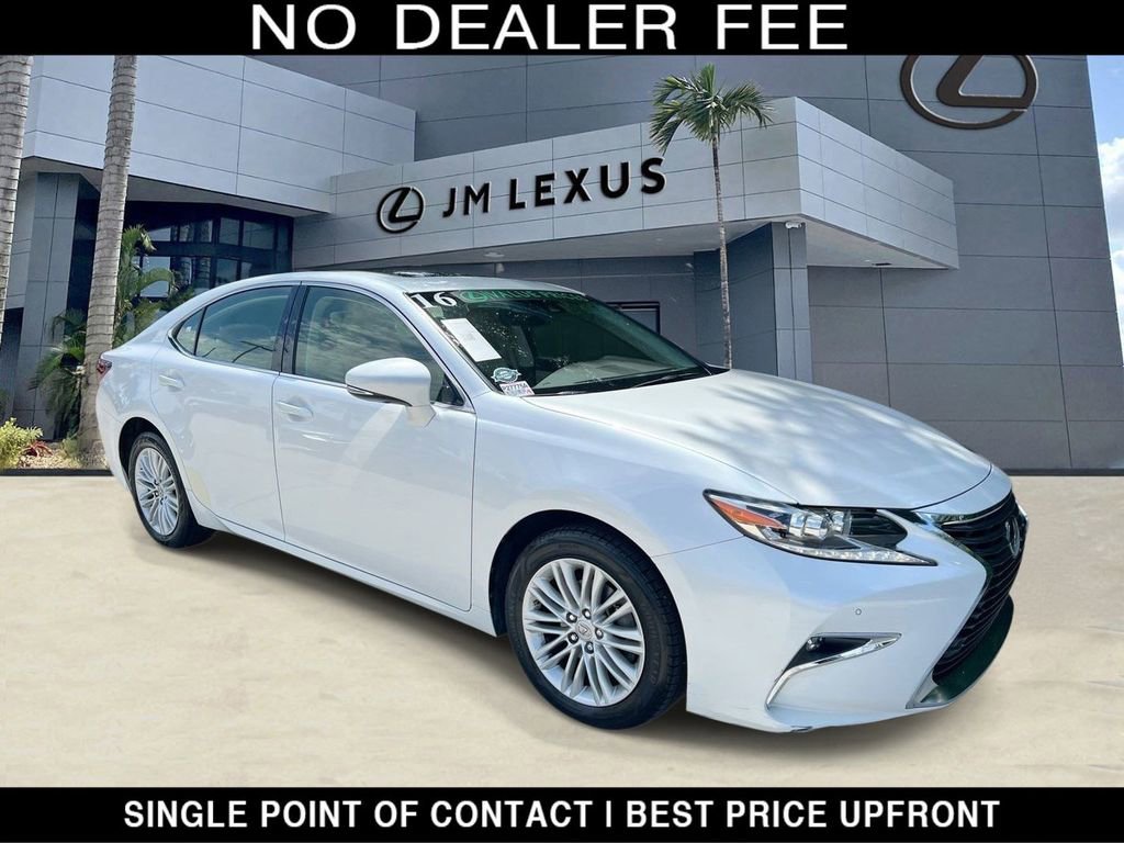 Used 2016 Lexus ES 350 w/ Premium Package w/Wood Trim FWD image 1