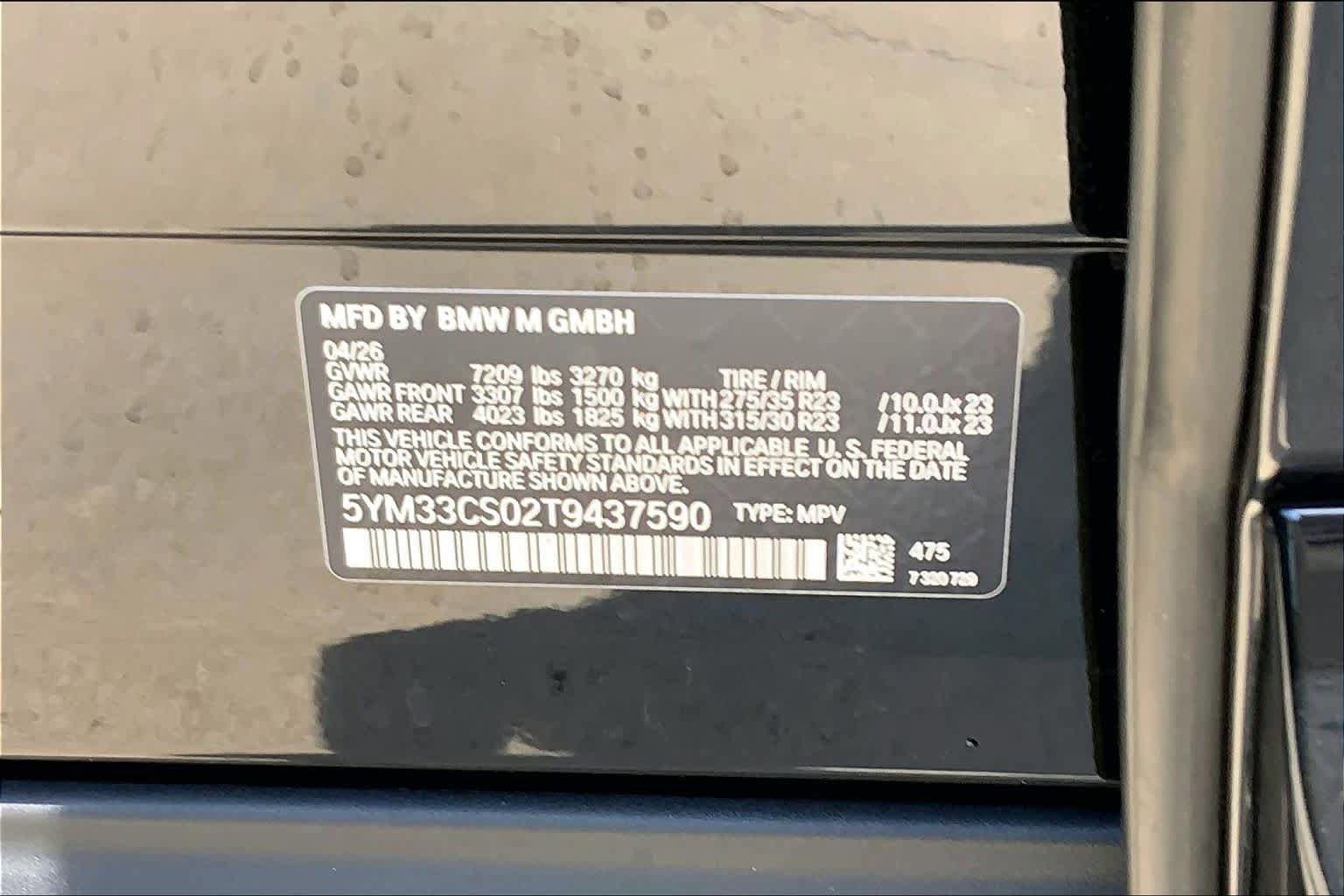 New 2026 BMW XM Label Red w/ M Driver's Package AWD/4WD image 19