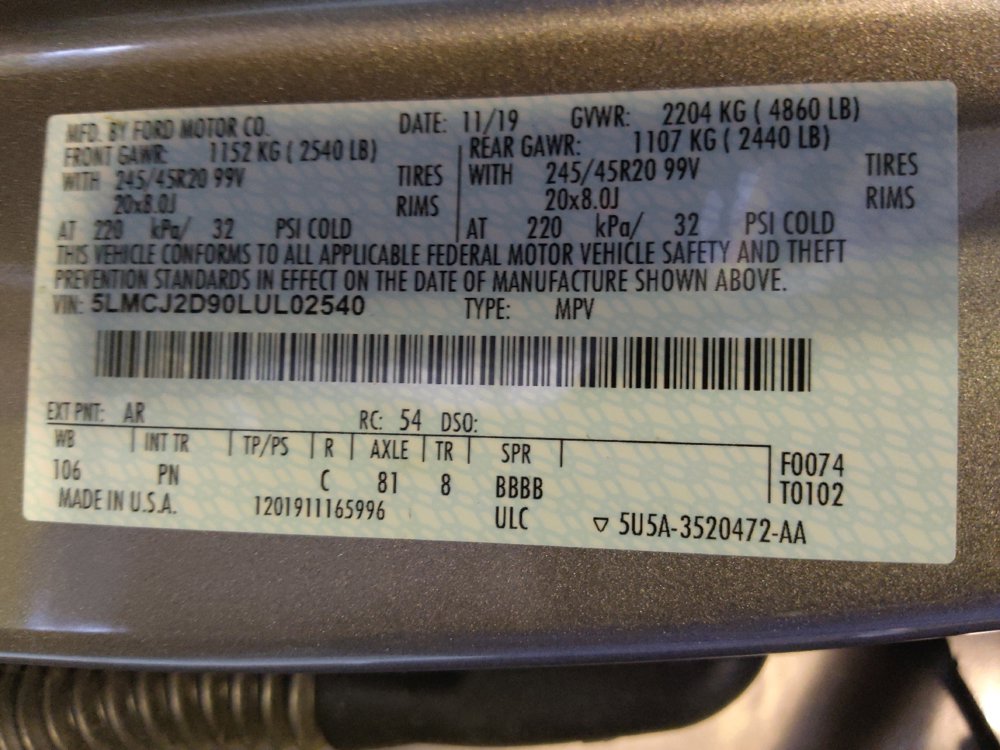 Used 2020 Lincoln Corsair Reserve w/ Equipment Group 201A AWD/4WD image 33