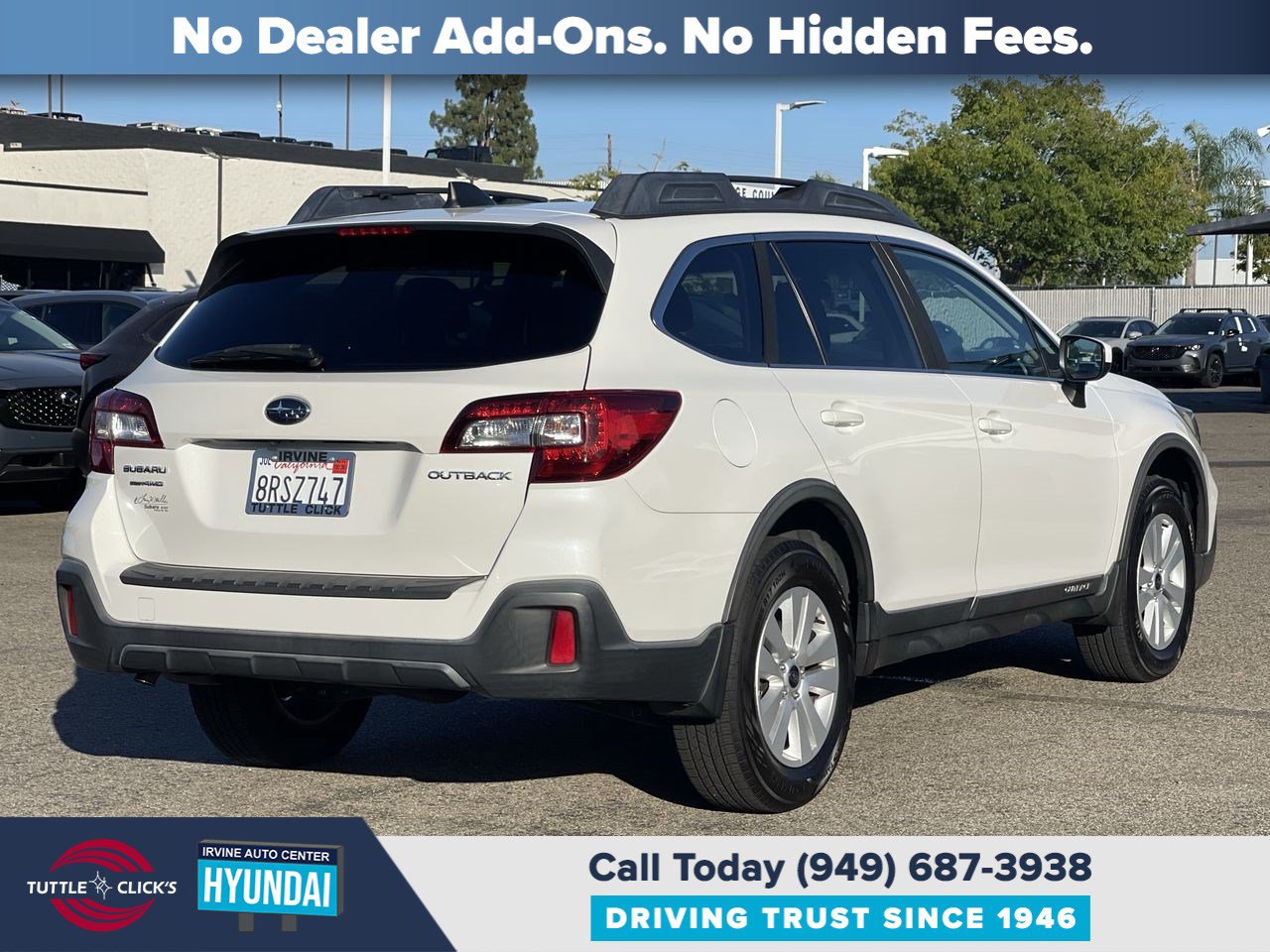 Used 2018 Subaru Outback 2.5i Premium w/ Protection Package #1 AWD/4WD image 6
