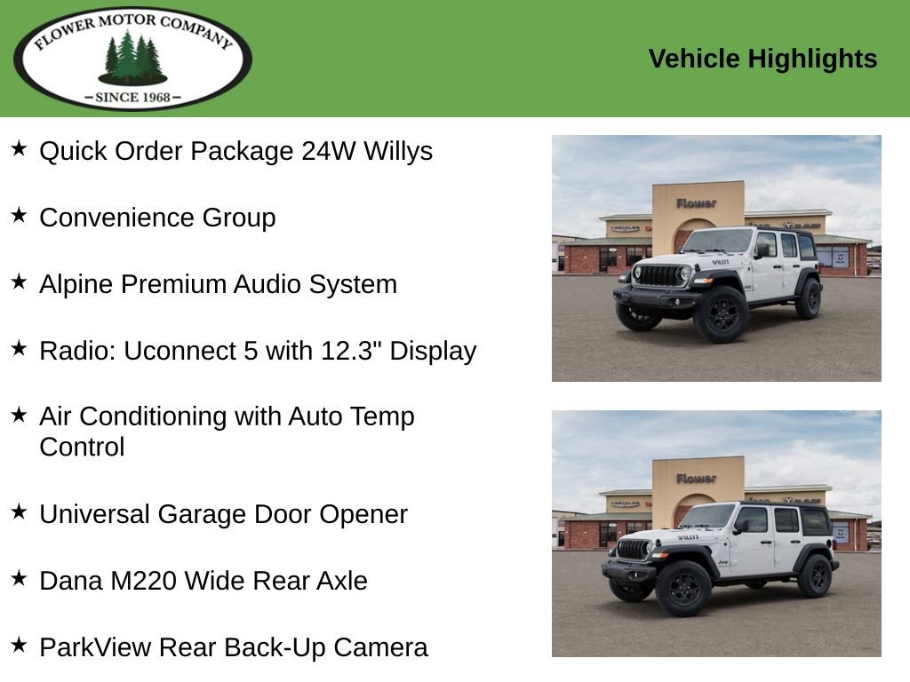 New 2026 Jeep Wrangler Unlimited Sport AWD/4WD image 2
