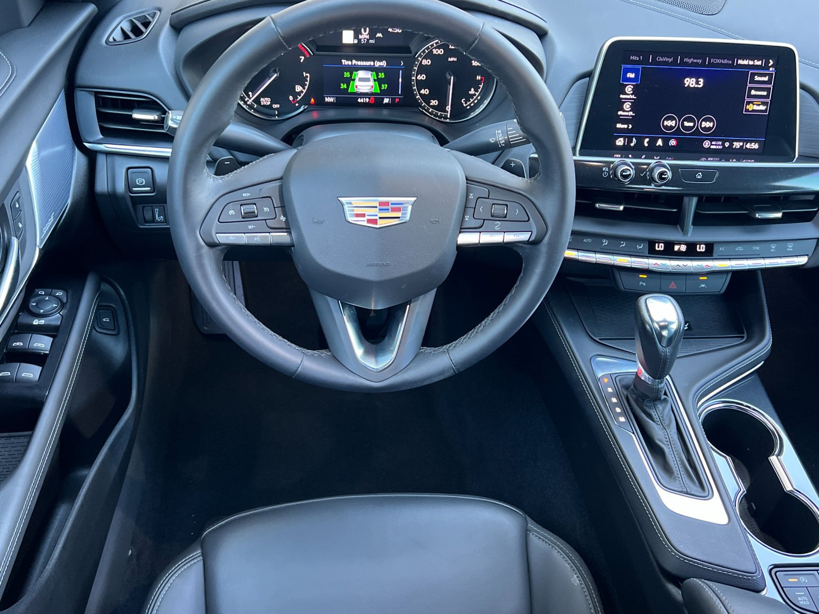 Certified 2025 Cadillac CT4 Luxury w/ Sun And Sound Package RWD image 14
