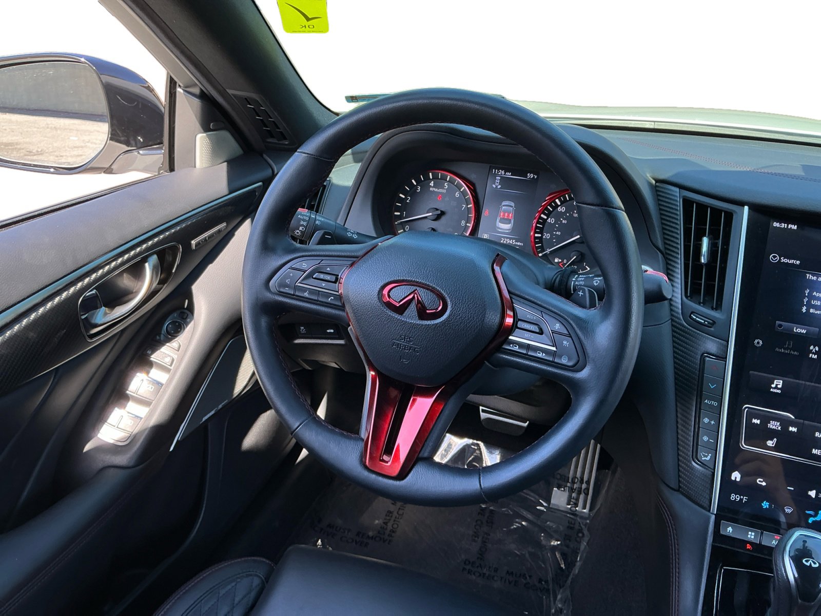 Used 2024 INFINITI Q50 Red Sport 400 image 11