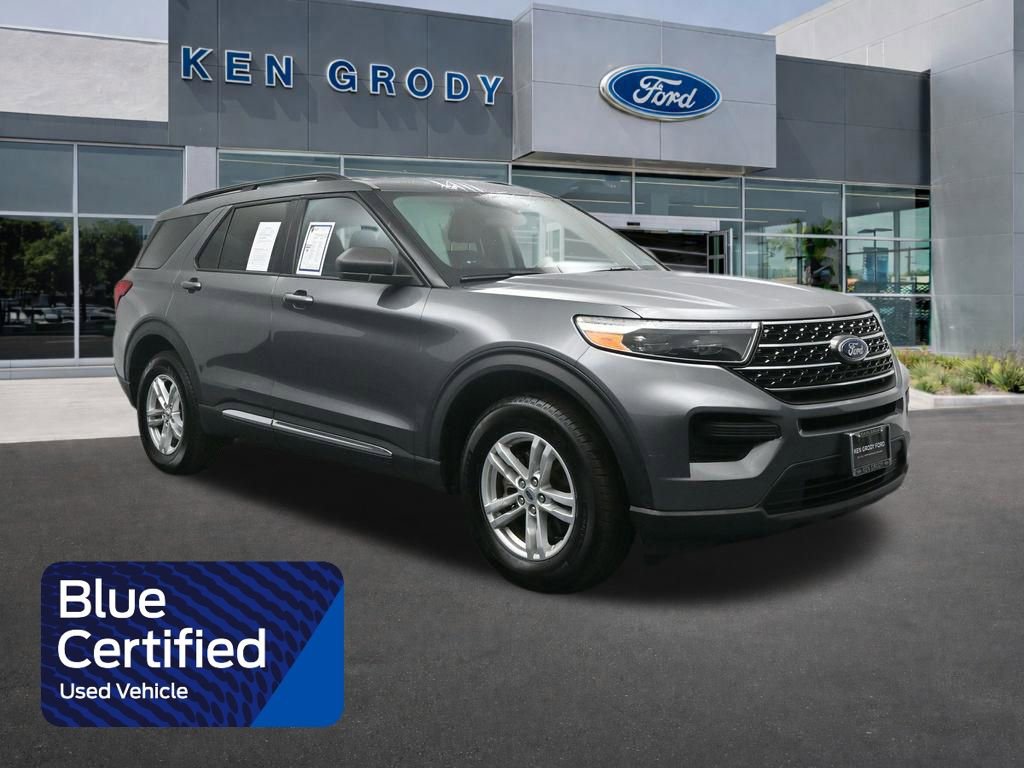 Certified 2022 Ford Explorer XLT w/ Class IV Trailer Tow Package image 1