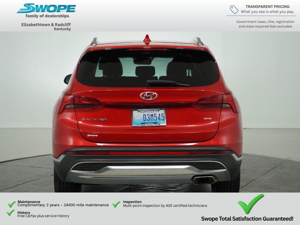 Used 2022 Hyundai Santa Fe SEL w/ Convenience + Premium Package AWD/4WD image 5