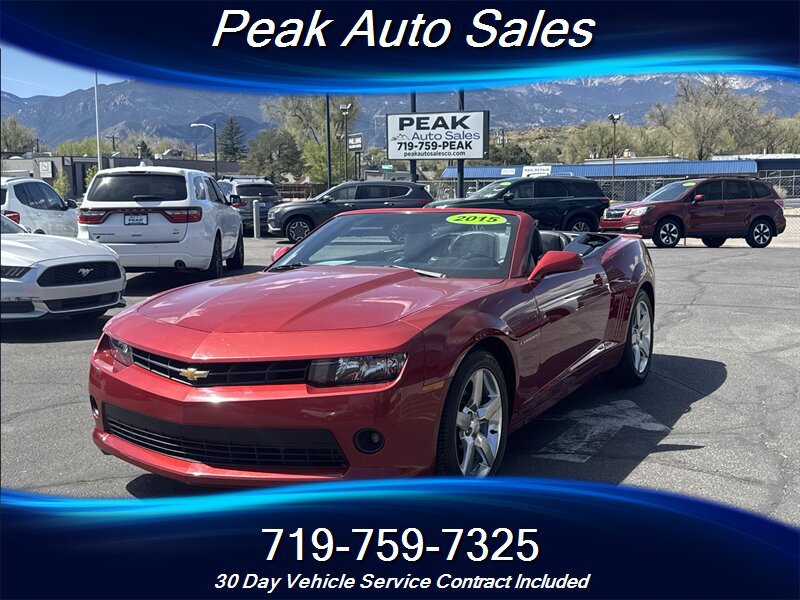 Used 2015 Chevrolet Camaro LT RWD image 5