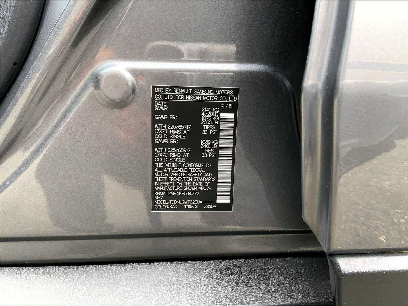 Used 2019 Nissan Rogue SV AWD/4WD image 36