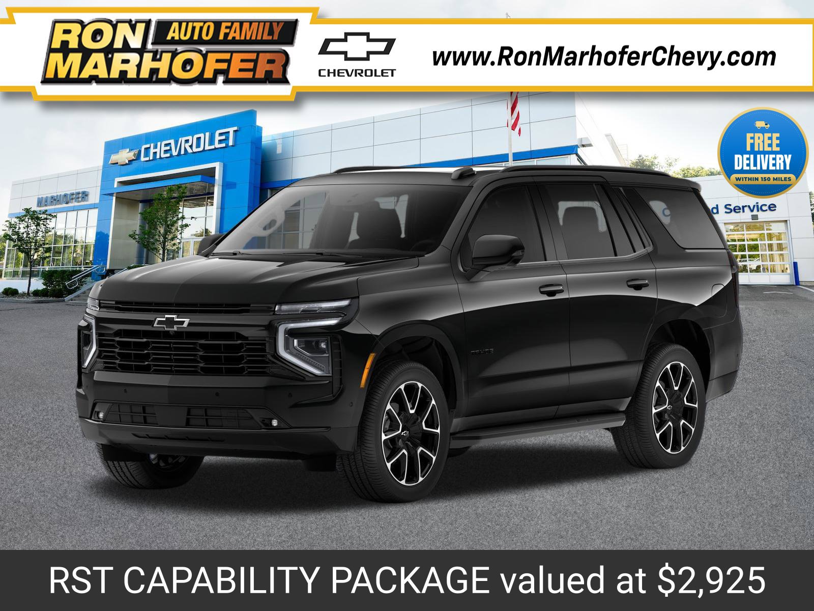 New 2027 Chevrolet Tahoe RST w/ RST Capability Package AWD/4WD image 1