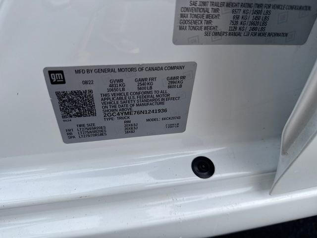 Used 2022 Chevrolet Silverado 2500 Custom w/ Gooseneck/5TH Wheel Package image 33