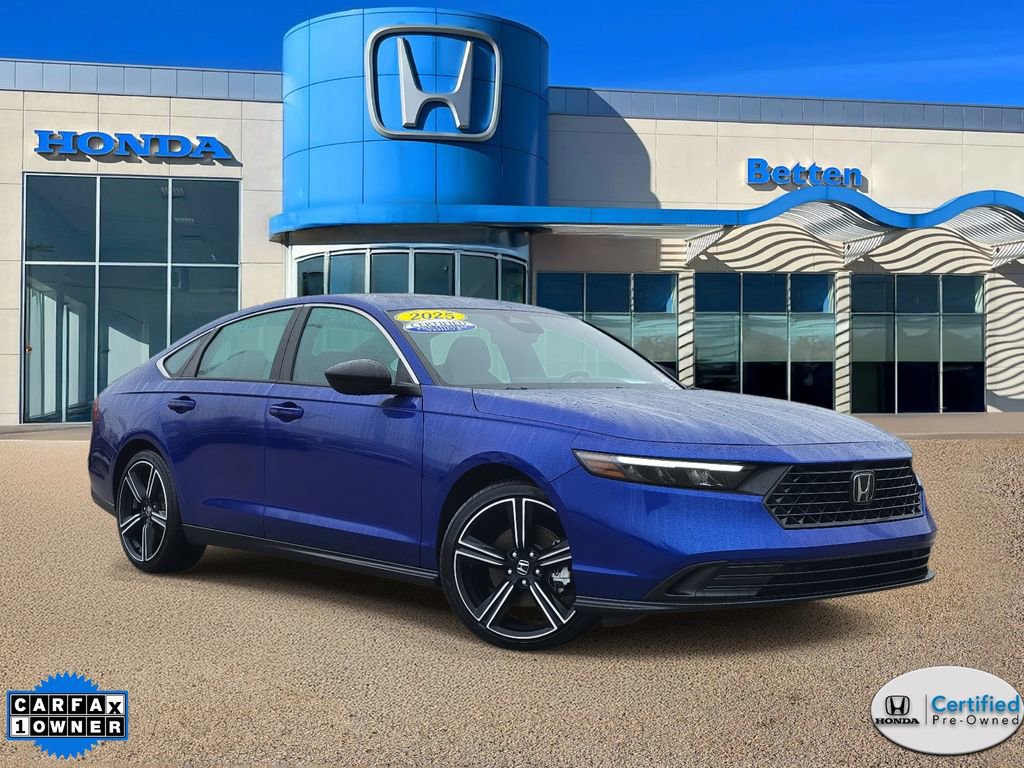 Certified 2025 Honda Accord Sport