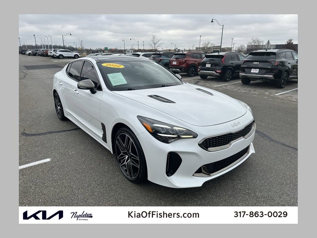 Used 2022 Kia Stinger GT1 w/ Red Interior Color Package